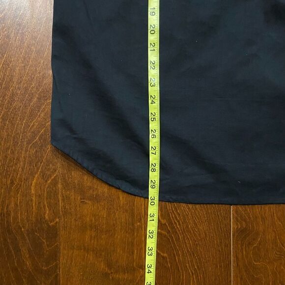 Rich Wierdo Color Block Black Tan White Button Down Shirt Cotton Men's XL - Picture 9 of 9